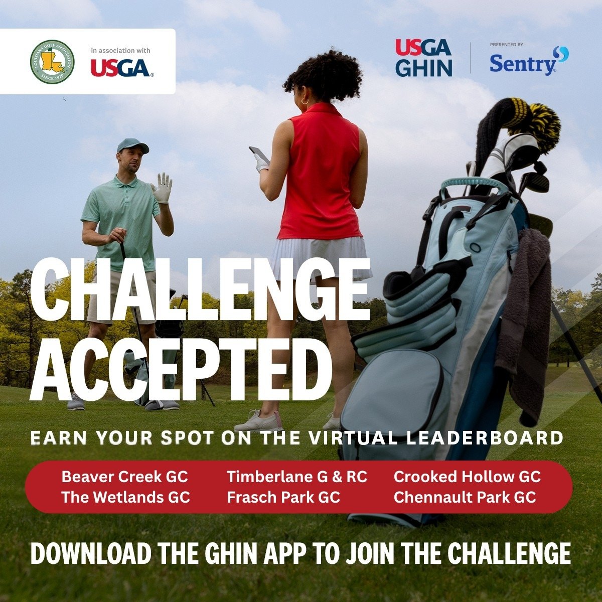 Join the Leaderboard: GHIN Challenges Are Now Live at Select Louisiana Courses