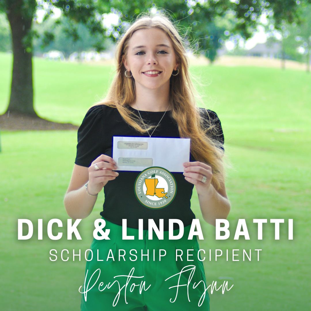 Peyton Flynn Awarded 2024 LGA Dick and Linda Batti Scholarship