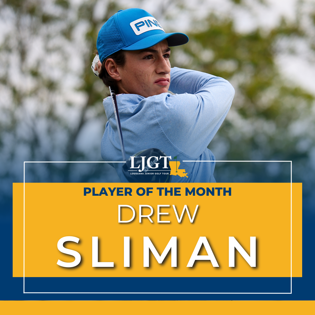 LJGT April Player of the Month: Drew Sliman