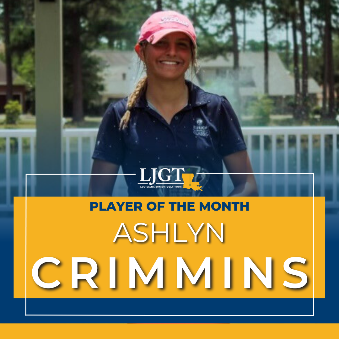 LJGT May Player of the Month: Ashlyn Crimmins