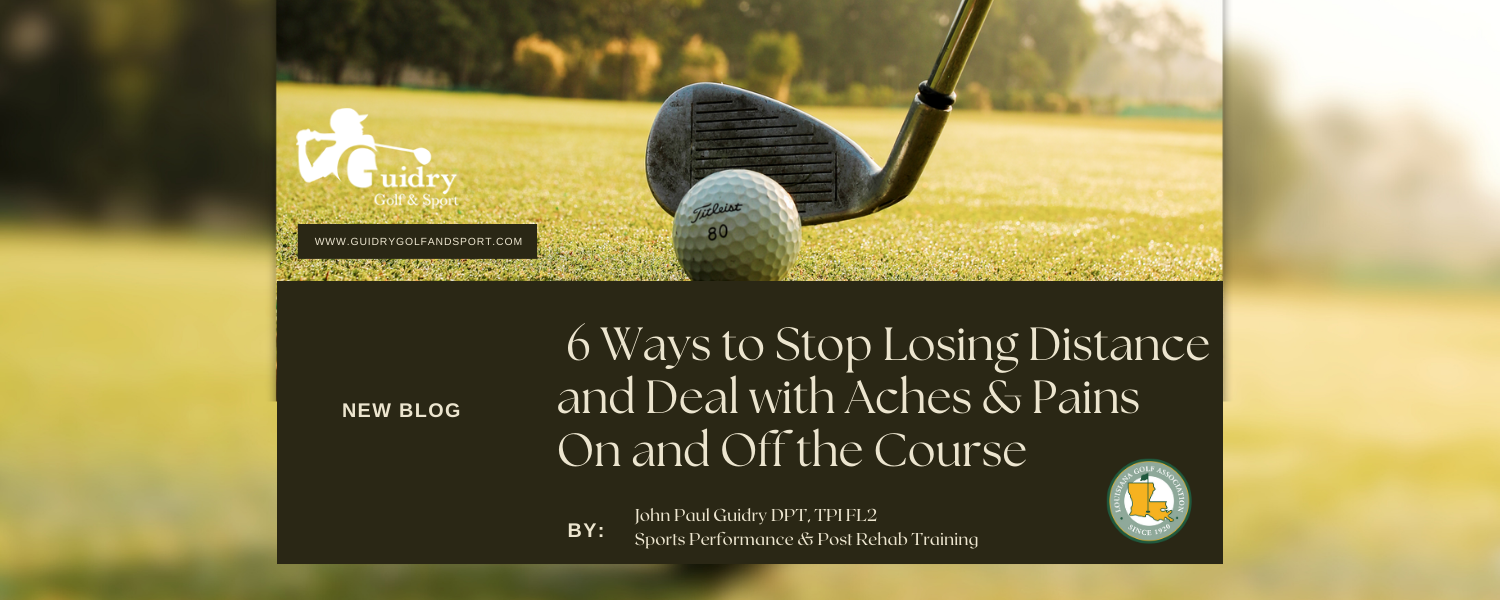 Pro Tips with Guidry Golf and Sport