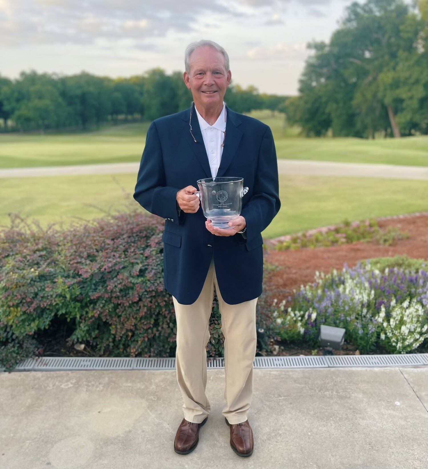 MIKE AMEEN HONORED AS LOUISIANA GOLF ASSOCIATION DISTINGUISHED SERVICE AWARD RECIPIENT