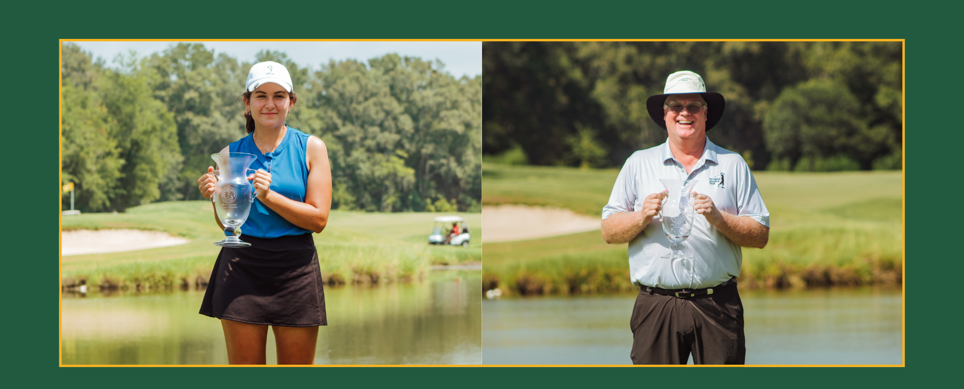 Averett and Chase Win 24th Louisiana Net Amateur Championship