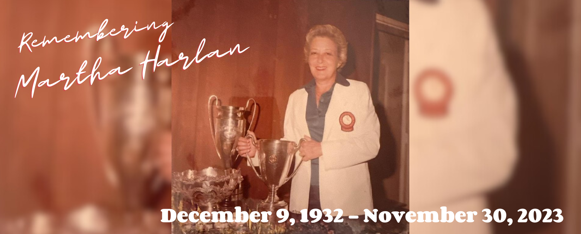 Remembering Martha Harlan | December 9, 1932 – November 30, 2023