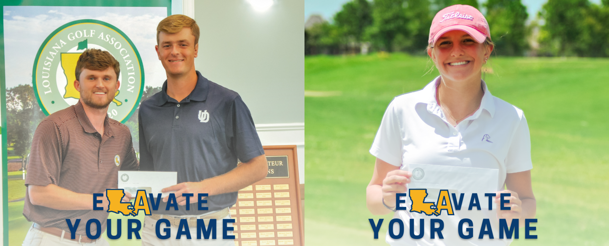 Ashlyn Crimmins and Thomas Oubre Awarded Inaugural eLAvate Your Game Scholarship