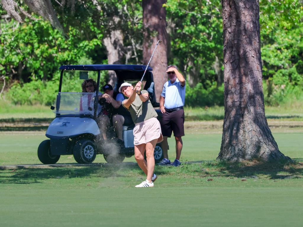 Shannon Hudson in the Lead for Round One of the Louisiana Women's Mid and Senior Amateur