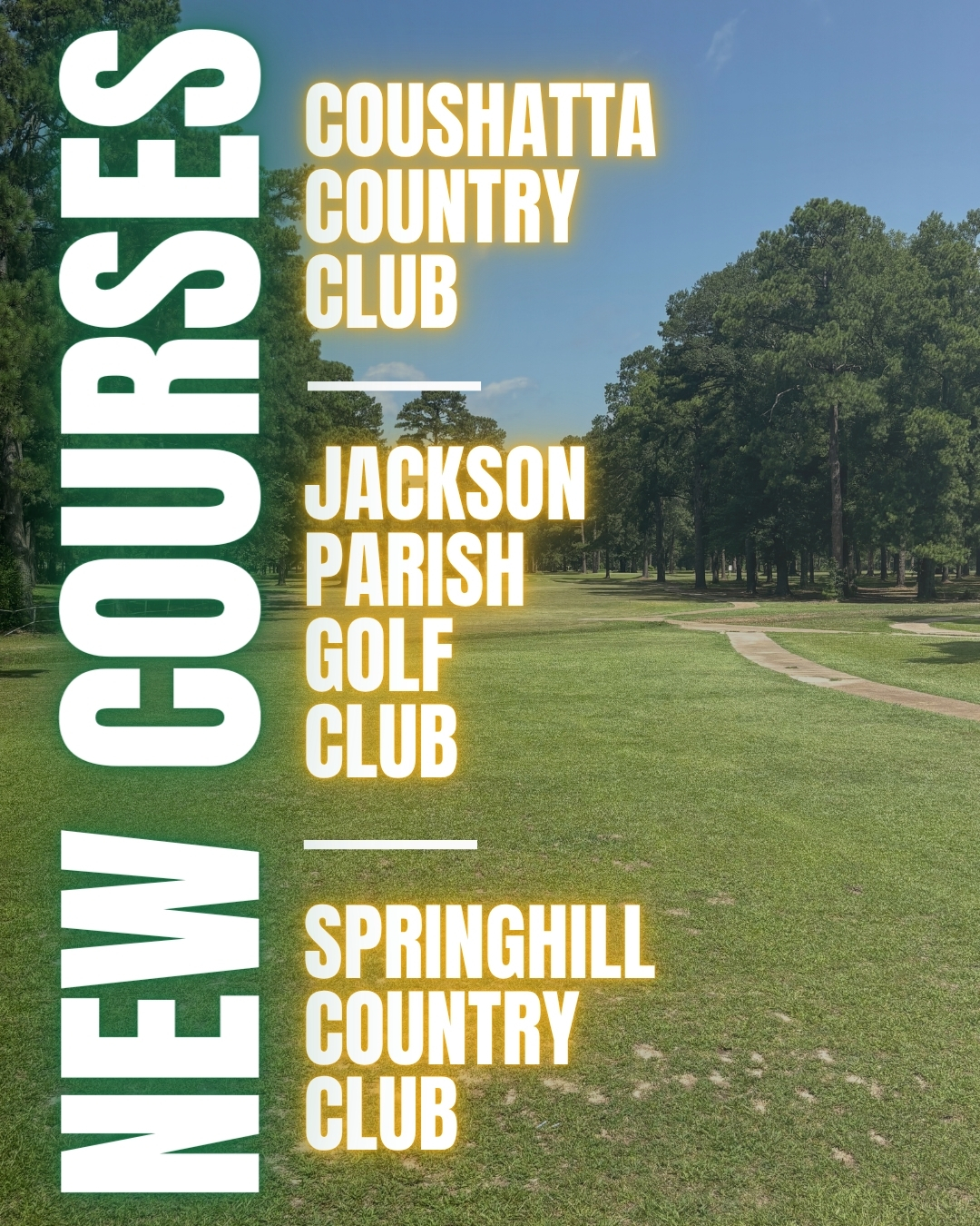 Three Golf Courses Return to LGA Member Club Roster