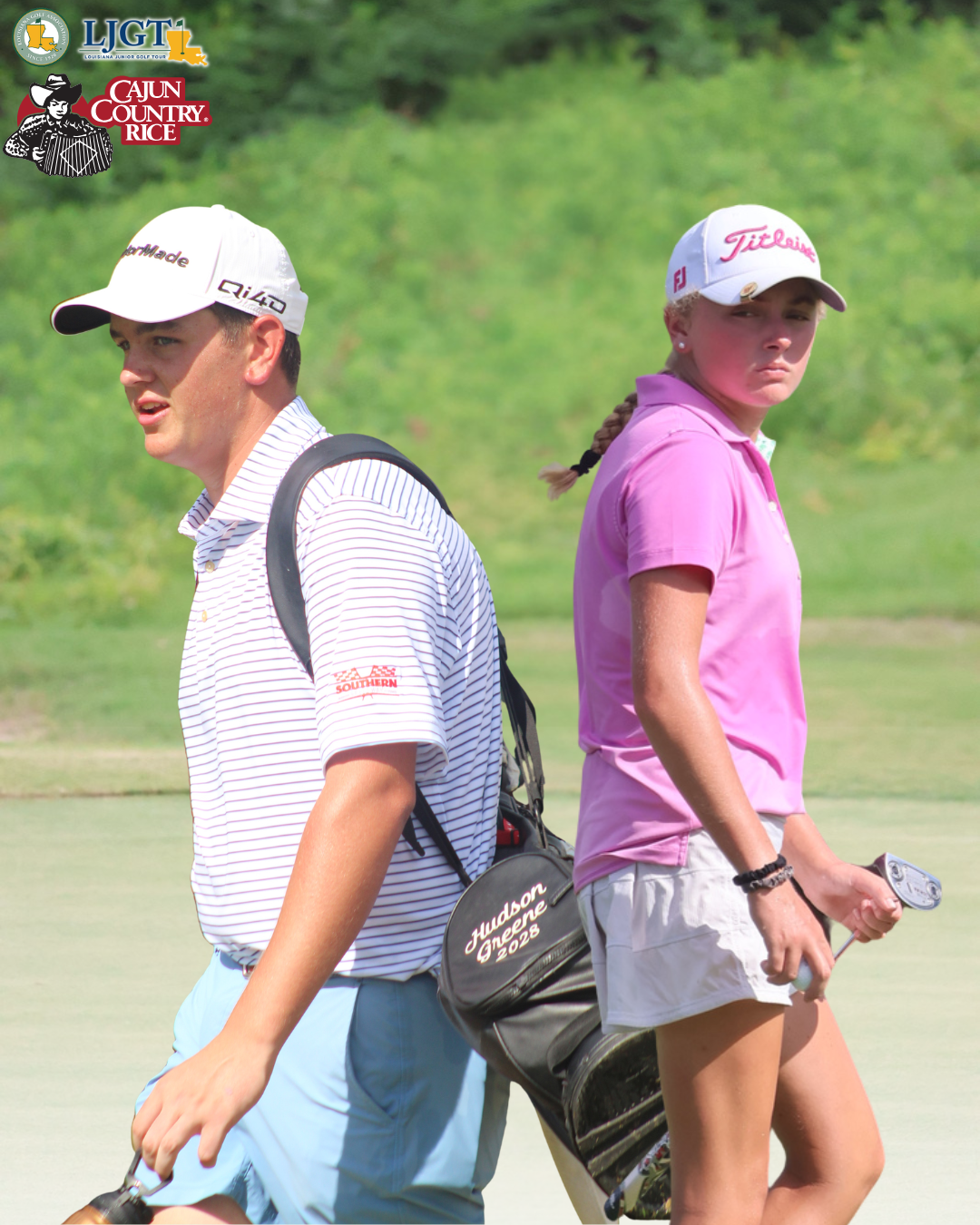 HUDSON GREENE & MACI WILLIAMS LEAD LOUISIANA JUNIOR AMATEUR CHAMPIONSHIPS