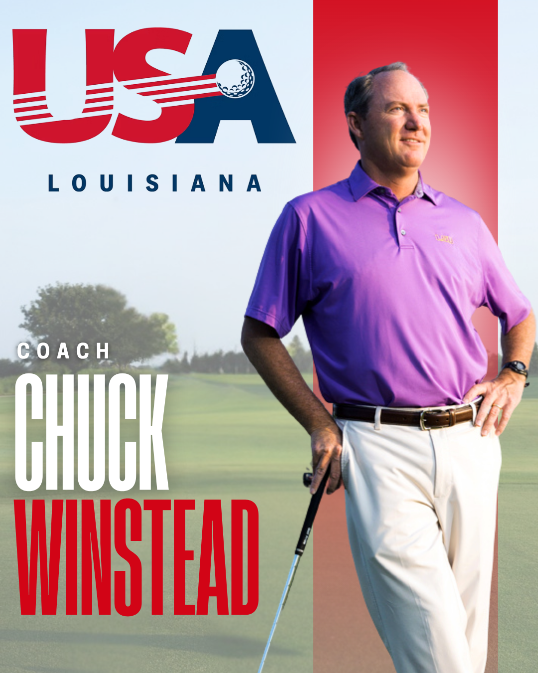 Chuck Winstead Named Team Louisiana Coach